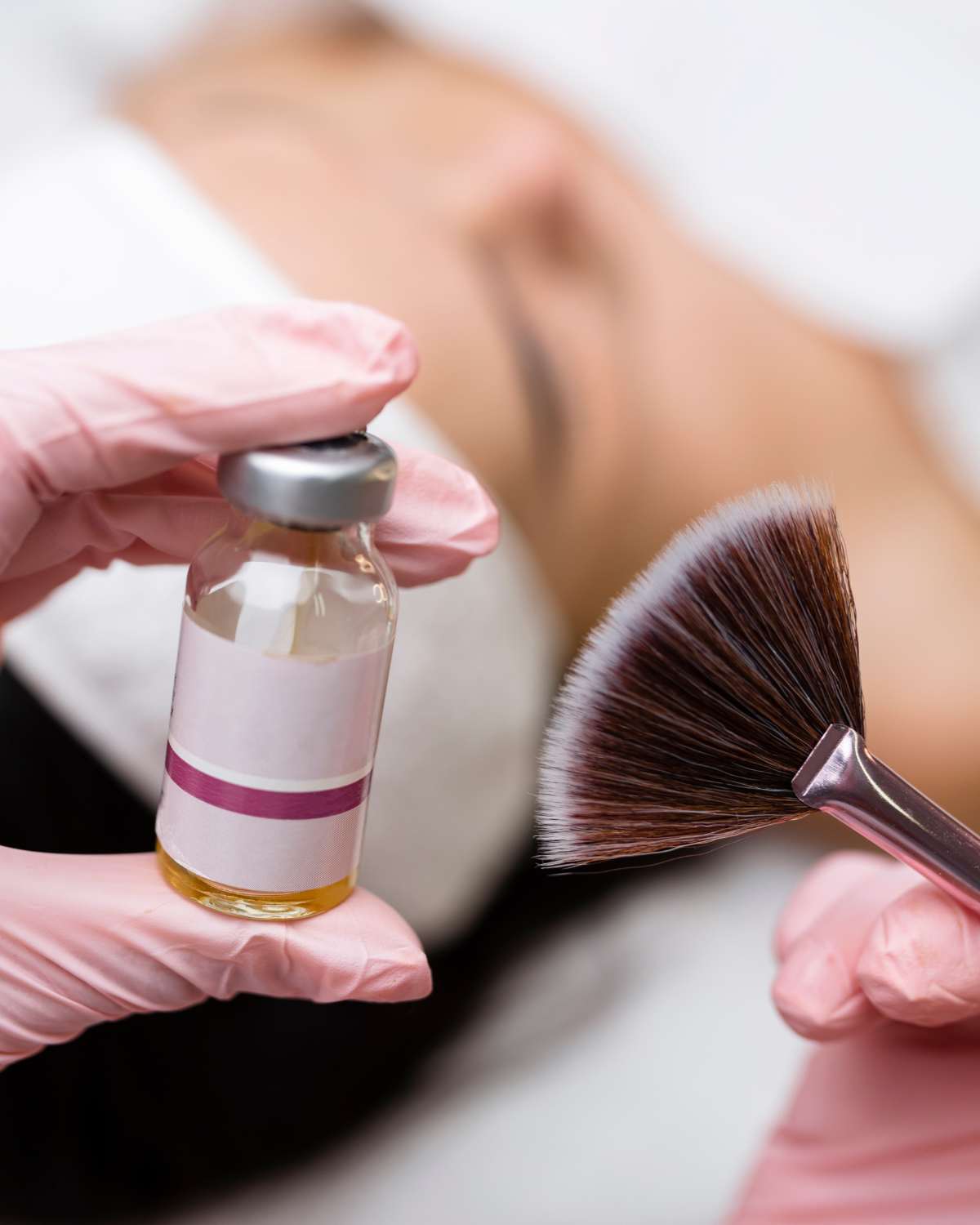 Tratamento estético facial profissional realizado por Lourdes em Cascais
