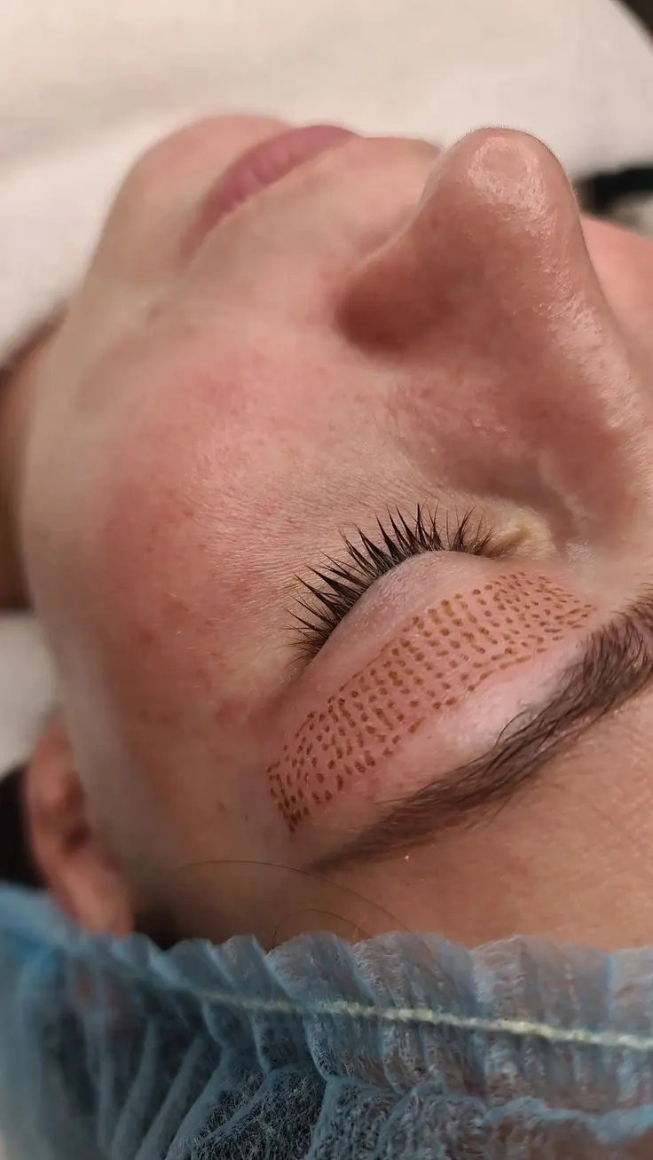 Jato de plasma em Cascais — tratamento de pálpebras e rugas no gabinete de Lourdes Estética em Alcabideche
